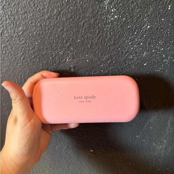 Kate Spade Elegant Black and Dark Green Frame Sunglasses with Case NWOT - Picture 6 of 7